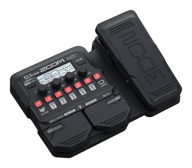 Zoom G1X FOUR Multi-effects Processor with Expression Pedal