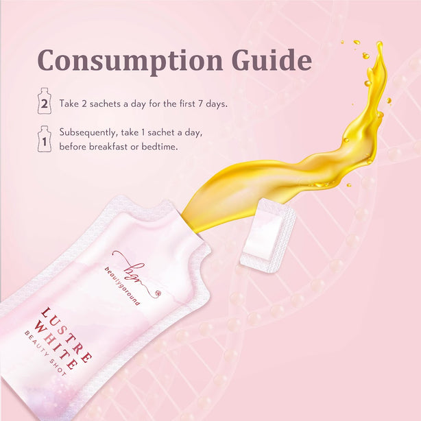 BeautyGoRound Lustre White Beauty Shot (Box of 28)