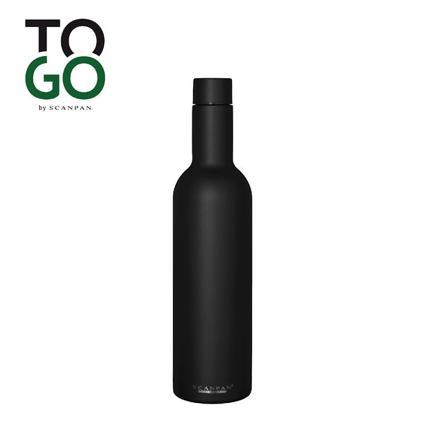 SCANPAN To Go Premium Vacuum Bottle 750ml (Black)