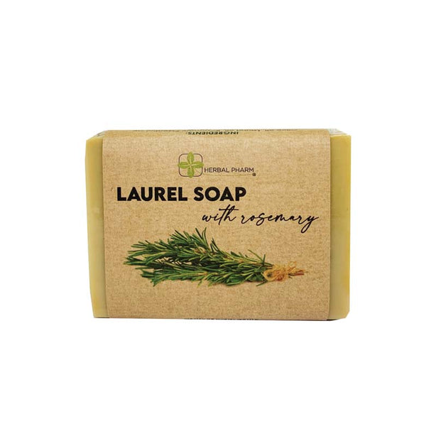 Herbal Pharm Laurel Soap with Rosemary 125g