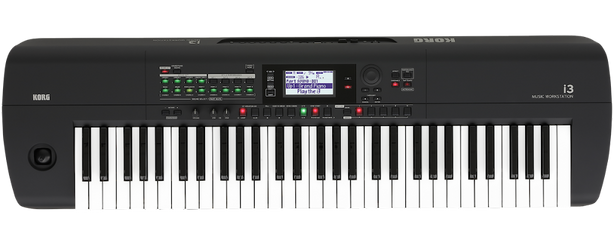 Korg i3 61-Key Music Workstation – Matte Black