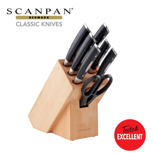 Scanpan Classic 8 Pc. Knife Block Set