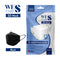 Wes Cares 3D Premium Face Mask Black Edition [20Pc] (KF94 Design) | Made In Singapore | BFE 99.9% UV Sterilised