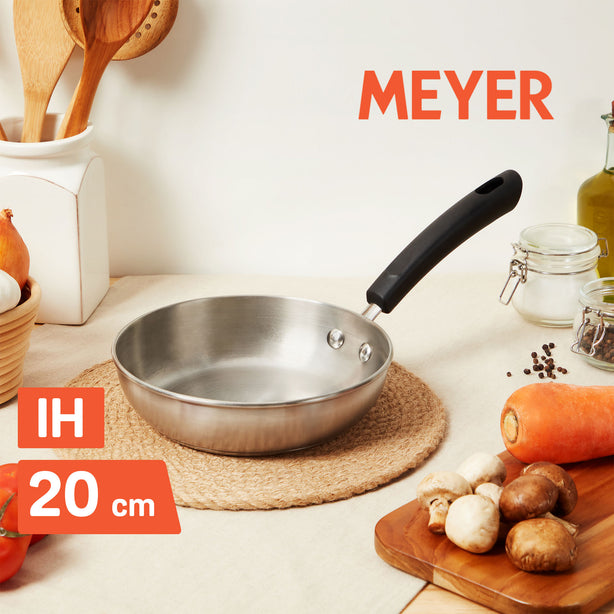 Meyer Centennial Stainless Steel 20cm Frypan (Induction)