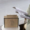 Rattan style magazine holder
