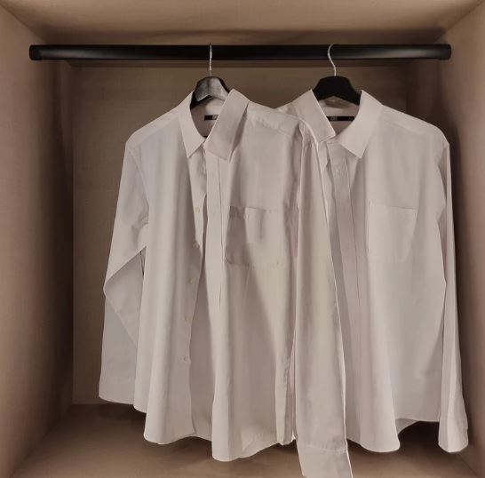 KKPL Ovale Black / silver Hanging Rod (wardrobe)