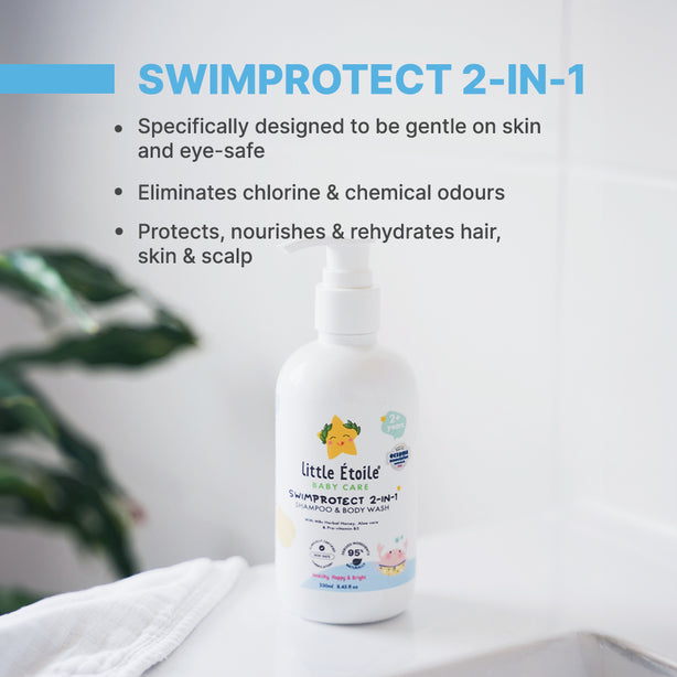Little Étoile SwimProtect 2-in-1 Shampoo & Body Wash (2+ Years)
