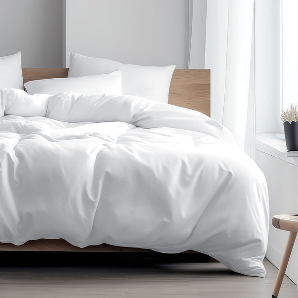 The Gang PALETTE Frost White Fitted Sheet Set