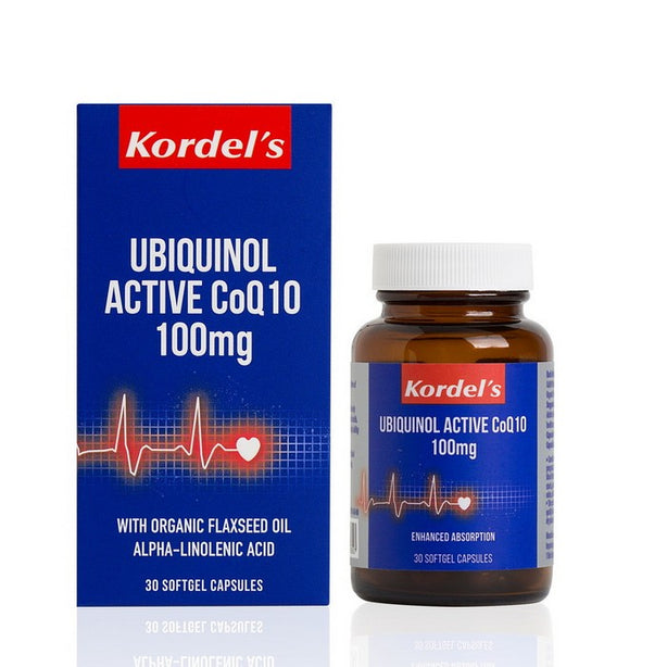 Kordel’s Ubiquinol Active CoQ10 C30