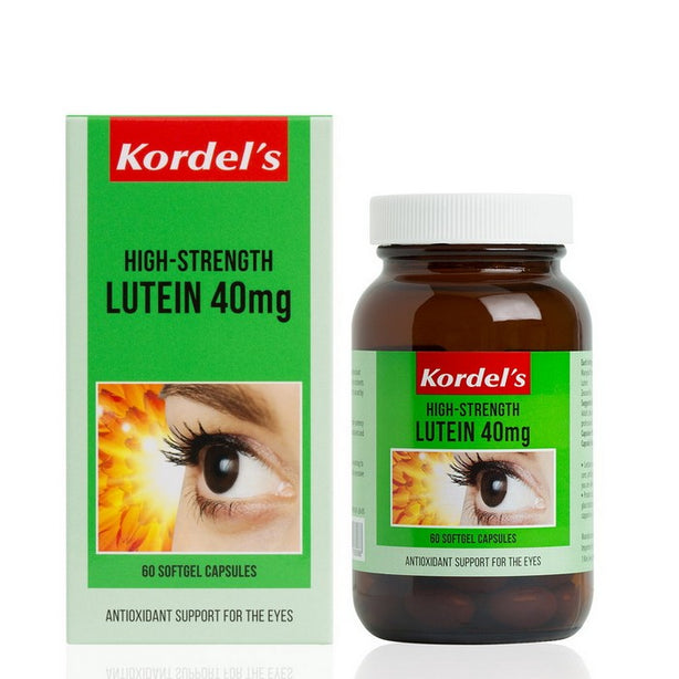Kordel's Hi Strength Lutein 40mg C60