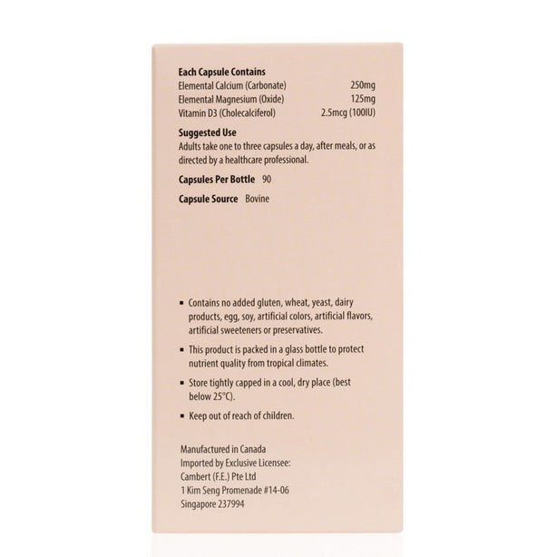 Kordel’s Calcium & Magnesium with Vitamin D C90