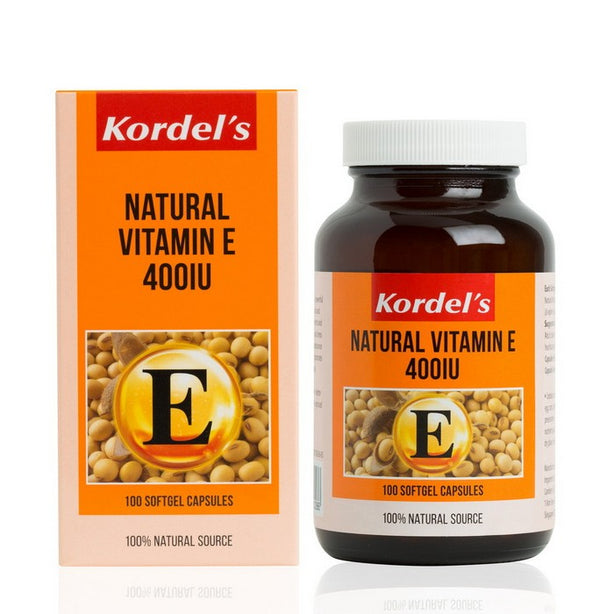 Kordel’s Natural Vitamin E 400 IU C100 (MAHS1700263)