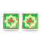 [Rare Bird Collection] Peranakan Tile Stud - Emerald