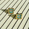 [Rare Bird Collection] Peranakan Floral Stud - Blue