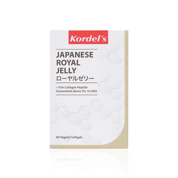 Kordel’s Japanese Royal Jelly + Collagen 60s ( Expiry 11/2025)
