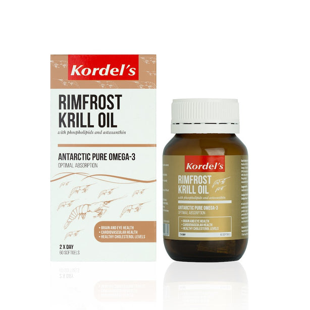 Kordel’s Rimfrost Krill Oil C60 ( Expiry 08/2026)