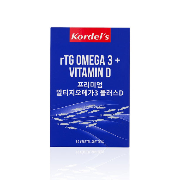 Kordel’s rTG Omega 3 + Vitamin D C60