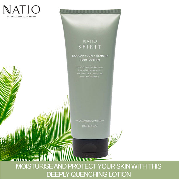 Natio Spirit Kakadu Plum & Almond Body Lotion 210ml