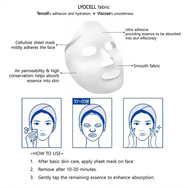 Mediheal Cica Calming Ampoule Mask Box 10s