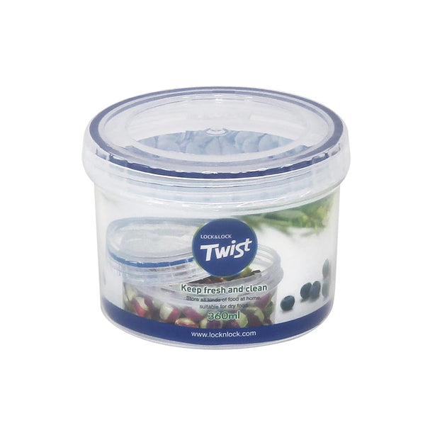 LocknLock Twist Food Container 360ml 4P Set