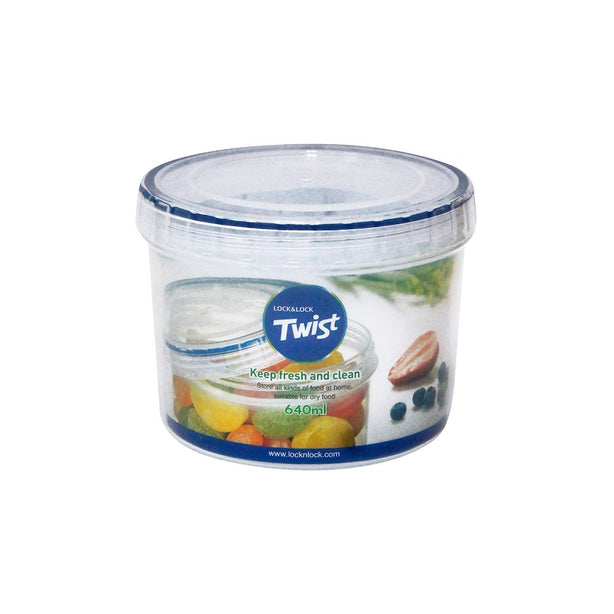 LocknLock Twist Food Container 640ml 3P Set