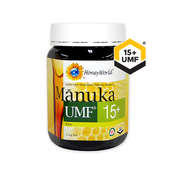 HoneyWorld Raw Manuka UMF 15+ 1kg