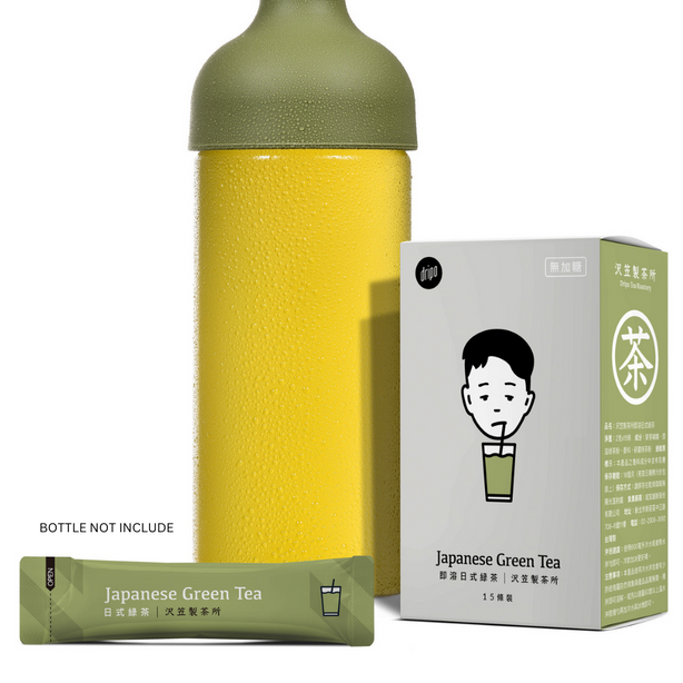 Dripo Tea Roastery Japanese Green Tea  (15 Sticks / Box)