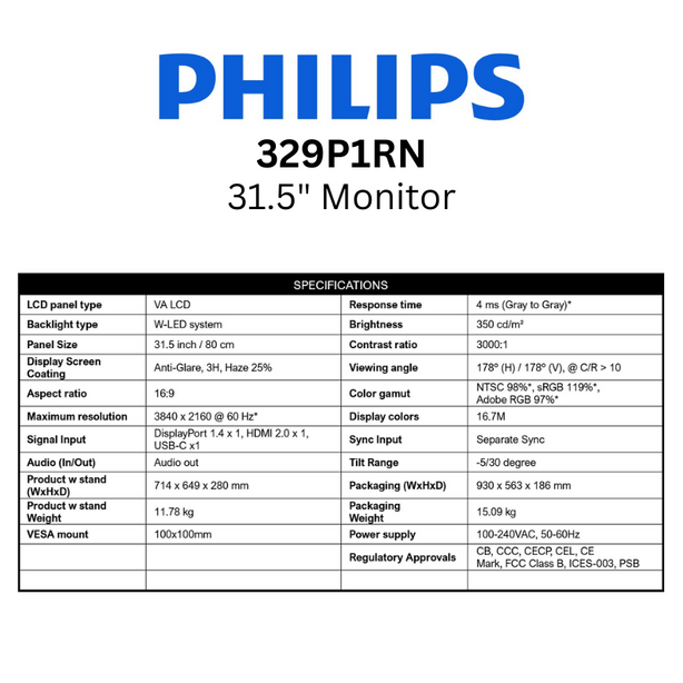 Philips 329P1RN 27
