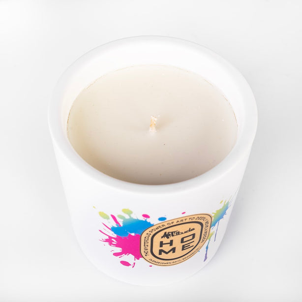 Artitude Home - Signature Candle White
