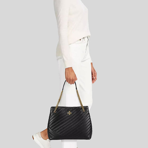 Tory burch chevron tote best sale