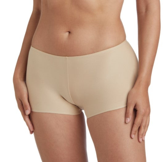 Chalone Edgies Clean Finish Microfiber Boy Short No VPL Seamless for Sheer Tight Fitting Outfit No Riding Up No Curling after Washing