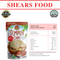 WOH Handcrafted Tempeh Chips Tempe Chips by Shears 100gms Spicy Lime Leaf (Bundle of 5 packs)