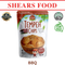 WOH Handcrafted Tempeh Chips Tempe Chips by Shears 50gms BBQ (Bundle of 5 packs)