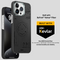 WiWU Space Mars Kevlar Case for IP15, Made from 600D & Fully compatible with MagSafe