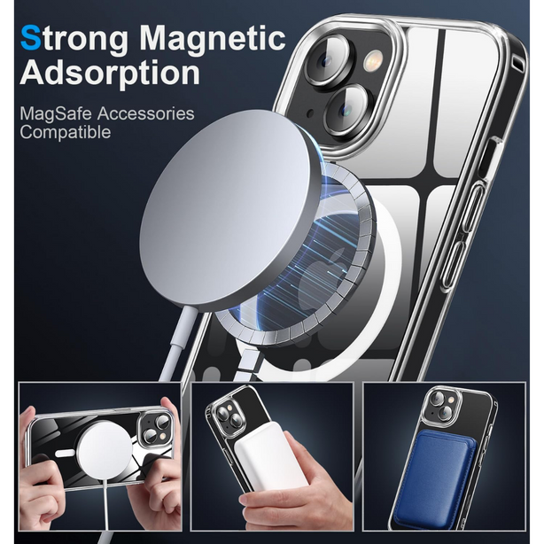 WiWU Space Clear Magnetic case for IP15 series