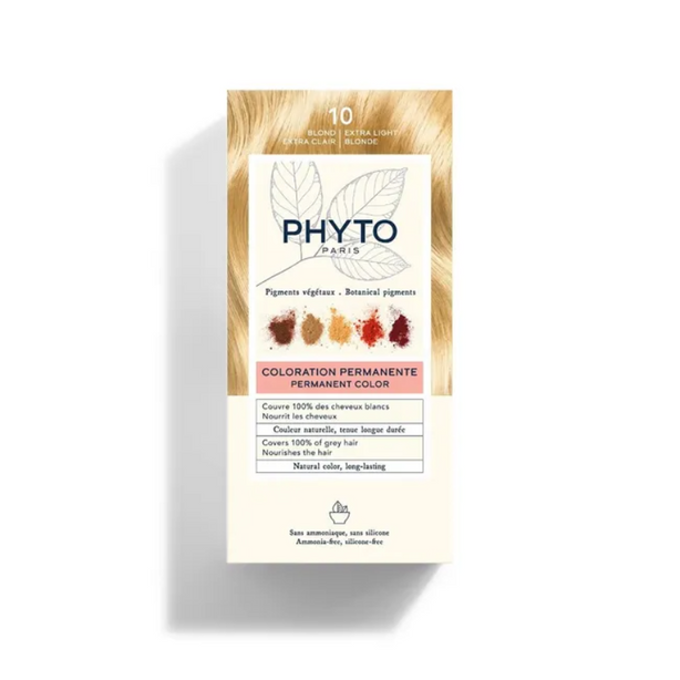 Phyto Permanent Color Kit - 10 Extra Light Blonde