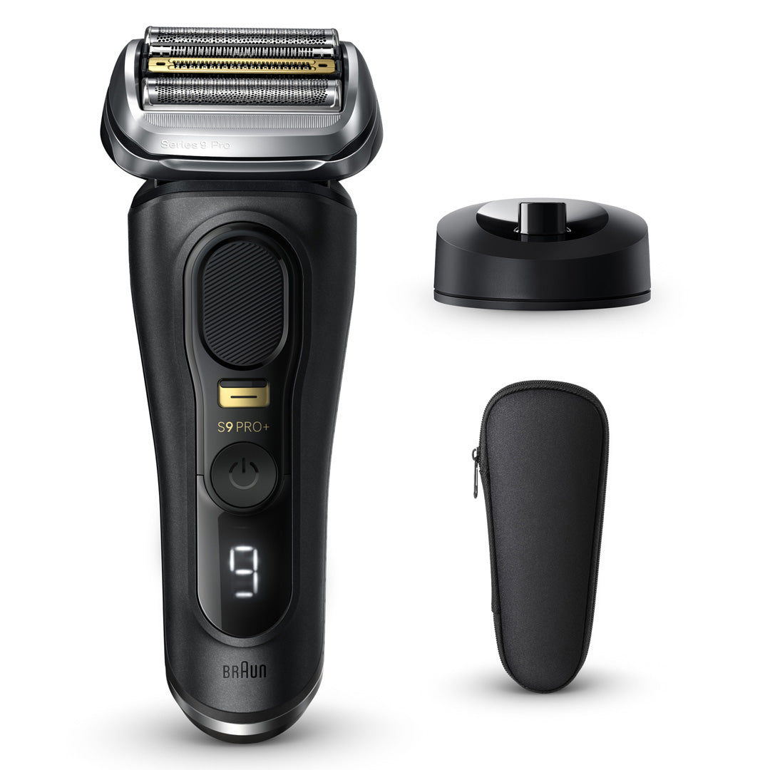 Braun Series 9 Pro+ 9510s Wet & Dry shaver with charging stand and