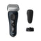 Braun Series 8 8513s Electric shaver with charging stand and travel case - fjord grey