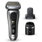 Braun Series 9 Pro+ 9597cc Electric Shaver with 6-in-1 Smartcare center and ProComfort Head, Silver