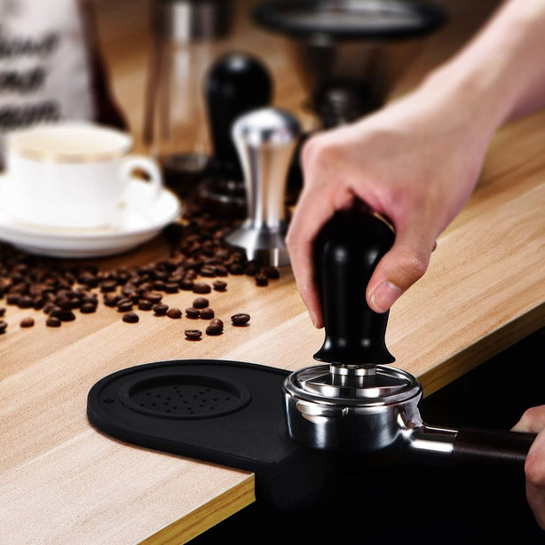 StitchesandTweed Coffee Espresso Tamper Mat Home Barista Tool