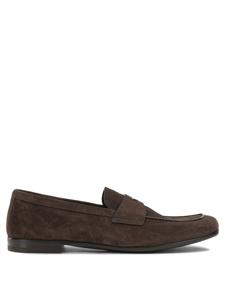 Prada Suede loafers - Brown