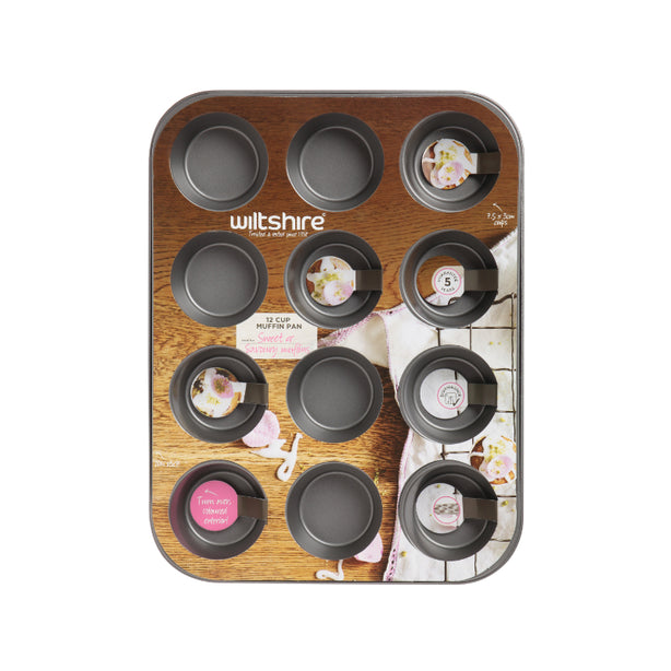 Wiltshire Two Toned Muffin Pan 12 Cup