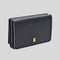 BURBERRY Women's Lark TB Hardware Grainy Small Trifold Wallet Black RS-8074204
