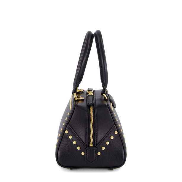 Antigona East-West Mini Calfskin Handbag - Black