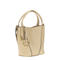 Spin Small Calf Leather Tote - Petal Beige