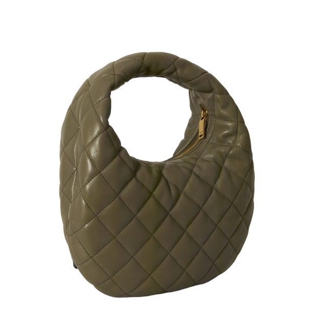 Saint Laurent Icarino Quilted Nappa Handbags - Strong Moss