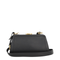 Ascot Cow Leather Frame Bag - Black