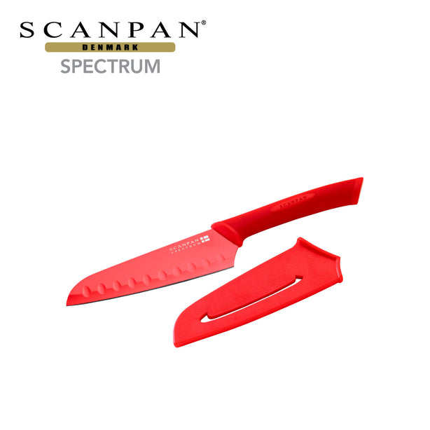 Scanpan Spectrum 14cm Santoku Knife (Red)