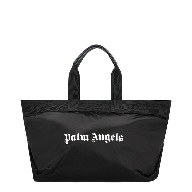 Nylon Classic Logo Large Tote Bag Black