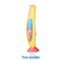 Brush-baby FlossBrush 6+ yrs (Yellow)